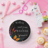 Whimsical Butterfly Garden Briefkaart Papieren Kommen (Feest)