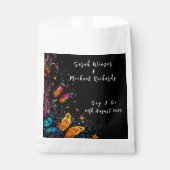 Whimsical Butterfly Garden Wedding Bedankzakje (Voorkant)