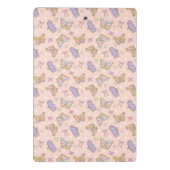 Whimsical Butterfly Girl gepersonaliseerd Mini Klembord (Achterkant)