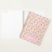 Whimsical Butterfly Girl gepersonaliseerd Planner (Display)