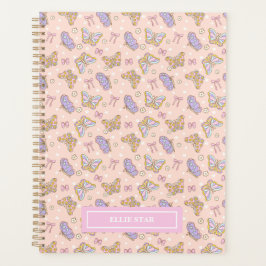 Whimsical Butterfly Girl gepersonaliseerd Planner