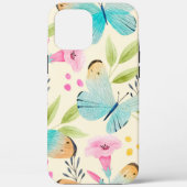 Whimsical Butterfly Hoesje-Mate iPhone Case (Achterkant)