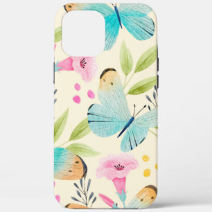 Whimsical Butterfly Hoesje-Mate iPhone Case