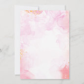 Whimsical Butterfly Kisses Girl Foto Verjaardag Kaart (Achterkant)