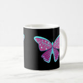 Whimsical Butterfly Koffiemok (Voorkant rechts)