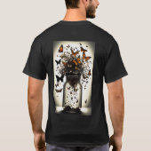 Whimsical Butterfly T-shirt Design (Achterkant)