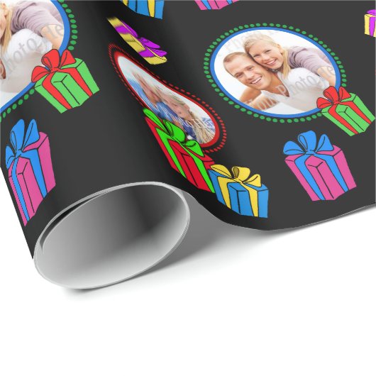 Whimsical Cadeaupakketten met foto's Cadeaupapier (Rol Hoek)