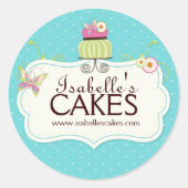 Whimsical Cake Labels (Voorkant)