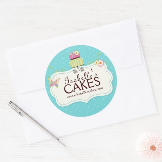 Whimsical Cake Labels (Envelop)