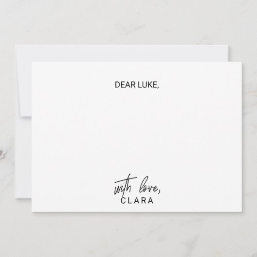 Whimsical Calligrafie wordt mijn Bridesman Kaart (Achterkant)