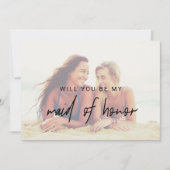 Whimsical Calligraphy | Faded foto gemaakt van eer Kaart (Voorkant)