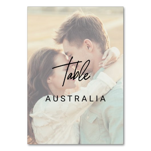 Whimsical Calligraphy | Faded-fotoland Kaart (Achterkant)