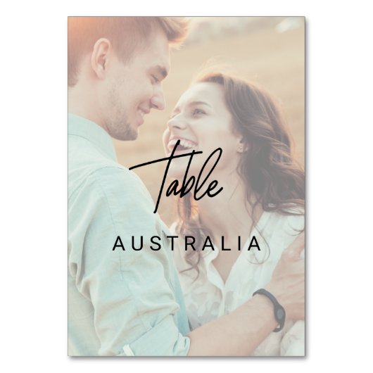 Whimsical Calligraphy | Faded-fotoland Kaart (Voorkant)