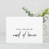 Whimsical Calligraphy | Foto terug gemaakt van het Kaart (Staand voorkant)