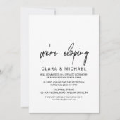 Whimsical Calligraphy | Fotoback-up Kaart (Voorkant)