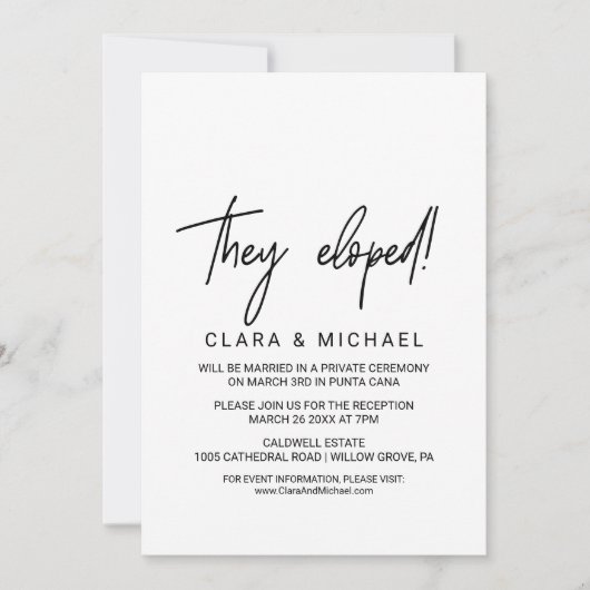 Whimsical Calligraphy | Fotoback-ups die zij hebbe Kaart (Voorkant)