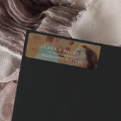 Whimsical Calligraphy Photo Overlay Weddenlabel Etiket