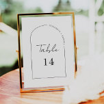 Whimsical Calligraphy Script Arch Lijst Wedding Kaart<br><div class="desc">Het moderne en elegante ontwerp drukte het Minimale Aantal van de Lijst van de Bouw van het Manuscript van de Wijnstok dat met jouw tekst kan worden aangepast en elke kaart van het lijstaantal aan uw kar, één voor één toevoegen. Klik op de knop "Aanpassen" en gebruik onze ontwerptool om...</div>