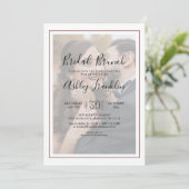 Whimsical Calligraphy Vellum Photo Vrijgezellenfee Kaart (Staand voorkant)