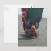 Whimsical Camel Art Print/Grafisch Briefkaart (Voorkant / Achterkant)