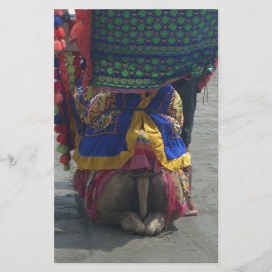 Whimsical Camel Art Print/Grafisch Briefpapier (Voorkant)