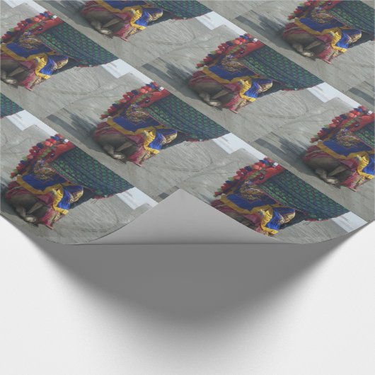 Whimsical Camel Art Print/Grafisch Cadeaupapier (Hoek)