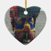 Whimsical Camel Art Print/Grafisch Keramisch Ornament (Voorkant)