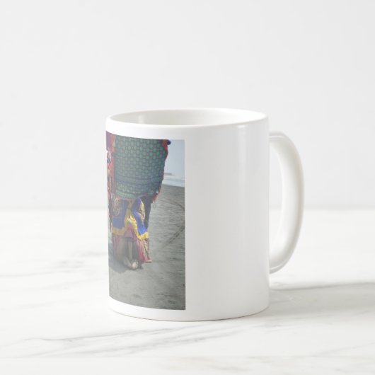 Whimsical Camel Art Print/Grafisch Koffiemok (Voorkant rechts)