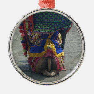 Whimsical Camel Art Print/Grafisch Metalen Ornament