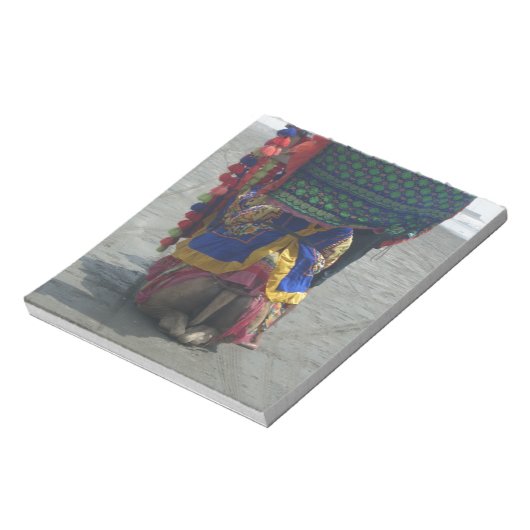 Whimsical Camel Art Print/Grafisch Notitieblok (Linkerzijde)