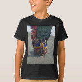 Whimsical Camel Art Print/Grafisch T-shirt (Voorkant)