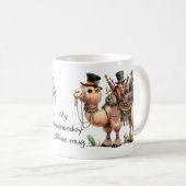 Whimsical Camel woensdag Hump Day Koffiemok (Voorkant rechts)