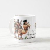 Whimsical Camel woensdag Hump Day Koffiemok (Voorkant links)