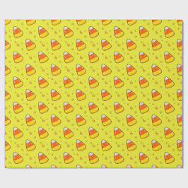 Whimsical Candy Corn, Halloween Candy Corn, Herfst Cadeaupapier