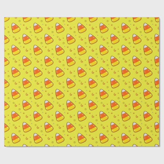 Whimsical Candy Corn, Halloween Candy Corn, Herfst Cadeaupapier (Vlak)