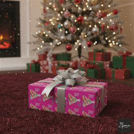 Whimsical Candy Tree Cadeaupapier