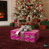 Whimsical Candy Tree Cadeaupapier