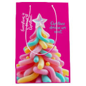 Whimsical Candy Tree Medium Cadeauzakje (Voorkant)