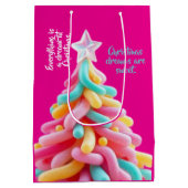 Whimsical Candy Tree Medium Cadeauzakje (Achterkant)