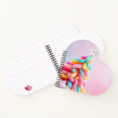 Whimsical Candy Tree Notitieboek (Binnen)