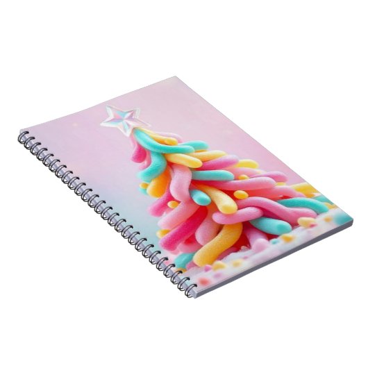 Whimsical Candy Tree Notitieboek (Rechterzijde)