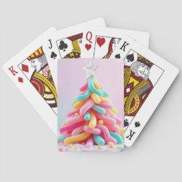 Whimsical Candy Tree Pokerkaarten