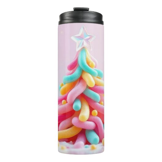 Whimsical Candy Tree Thermosbeker (Voorkant)