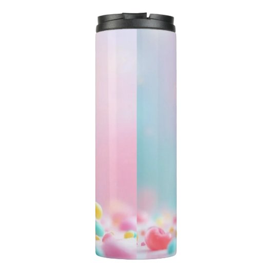 Whimsical Candy Tree Thermosbeker (Achterkant)