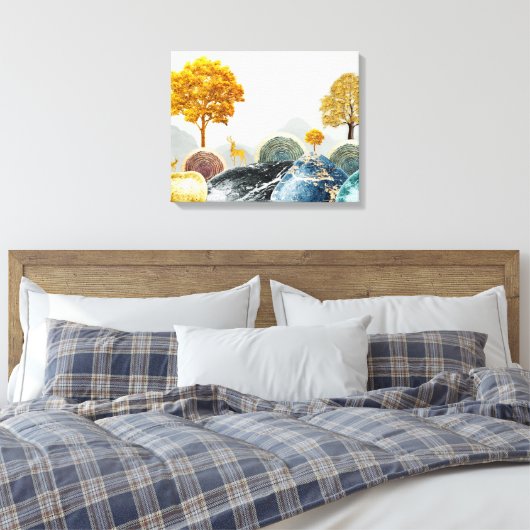 Whimsical Canvas Afdruk (Insitu (Slaapkamer))