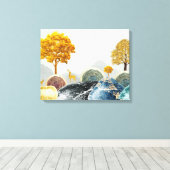 Whimsical Canvas Afdruk (Insitu (Houten vloer))