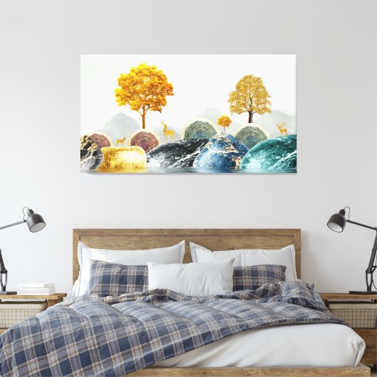 Whimsical Canvas Afdruk (Insitu (Slaapkamer))