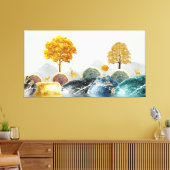 Whimsical Canvas Afdruk (Insitu (Woonkamer))