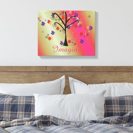 Whimsical Canvas Afdruk (Insitu (Slaapkamer))