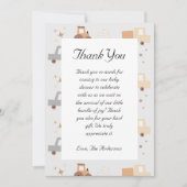 Whimsical Car Boho bedankpas Bedankkaart (Voorkant)